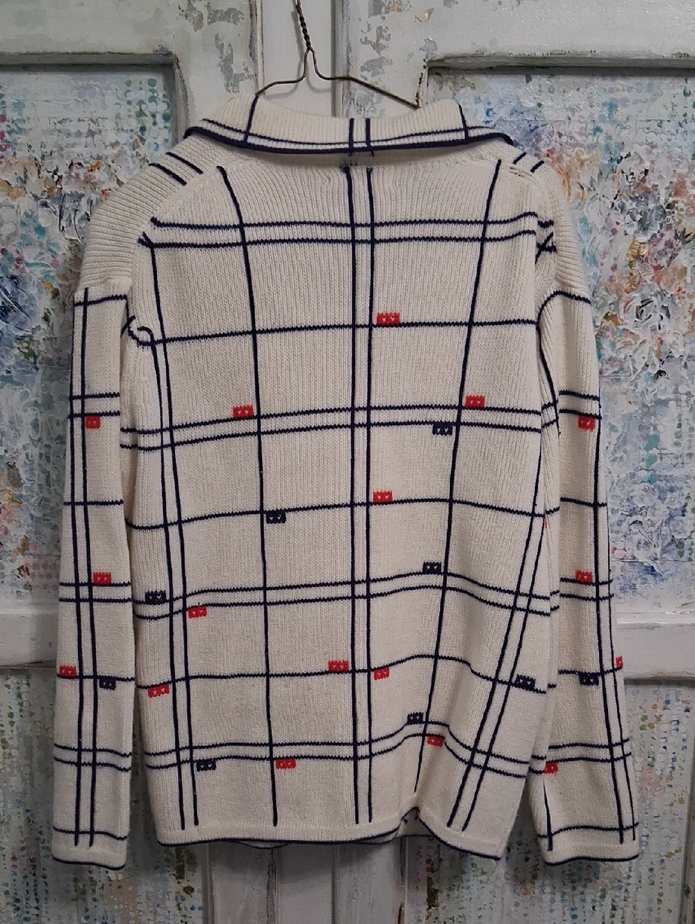 Windowpane SWEATER - Picture 8 of 10